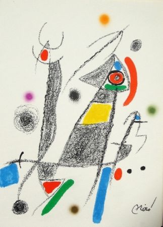 Litografia Miró - Maravillas con variaciones acrosticas 6