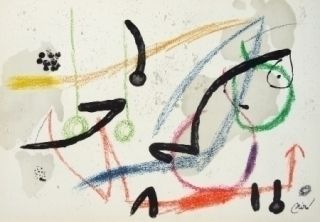 Litografia Miró - Maravillas con variaciones acrosticas 7