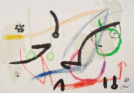 Litografia Miró - Maravillas con variaciones acrosticas 7
