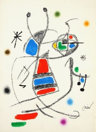 Litografia Miró - Maravillas con variaciones acrosticas 8
