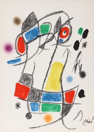 Litografia Miró - Maravillas con Variaciones Acrosticas en el jardin de Miro (Number 3)