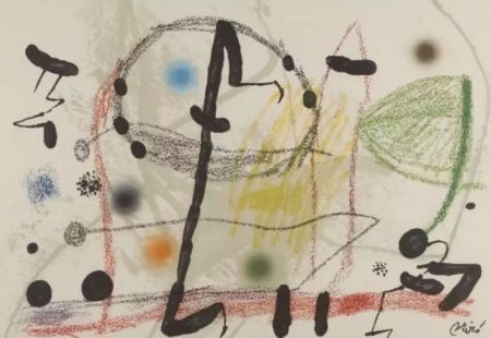 Litografia Miró - Maravillas con variaciones acrósticas 13