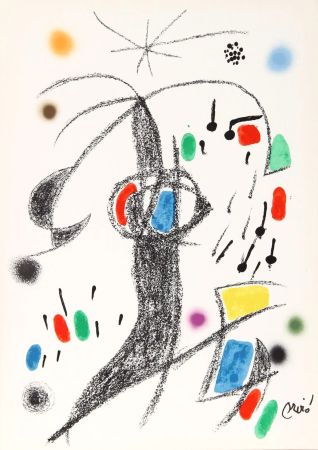 Litografia Miró - Maravillas con Variaciones Acrósticas 19