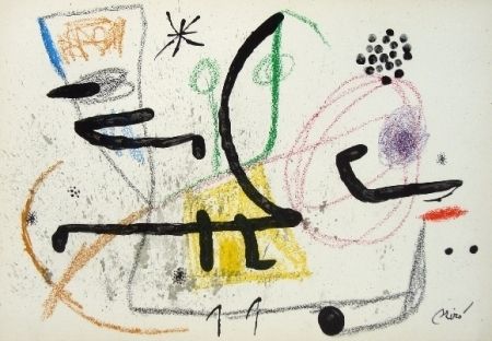 Litografia Miró - Maravillas Con Variaciones Acrósticas En El Jardín De Miró