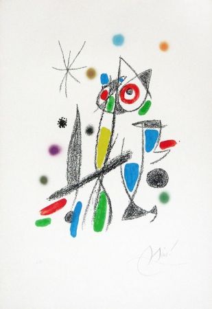 Litografia Miró - Maravillas Con Variaciones Acrósticas En El Jardín De Miró