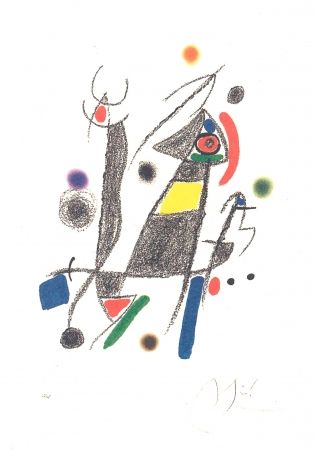 Litografia Miró - Maravillas Con Variaciones Acrósticas En El Jardín De Miró