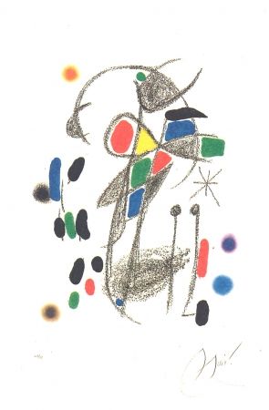 Litografia Miró - Maravillas Con Variaciones Acrósticas En El Jardín De Miró