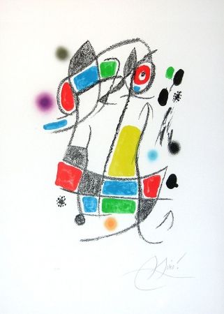 Litografia Miró - Maravillas Con Variaciones Acrósticas En El Jardín De Miró