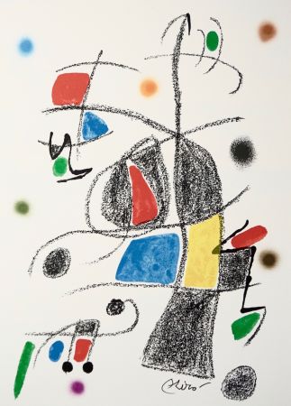Litografia Miró - Maravillascon variaciones arcrosticas17