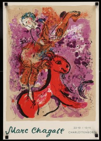 Litografia Chagall - Marc Chagall, Charlottenborg 22:10-13:11