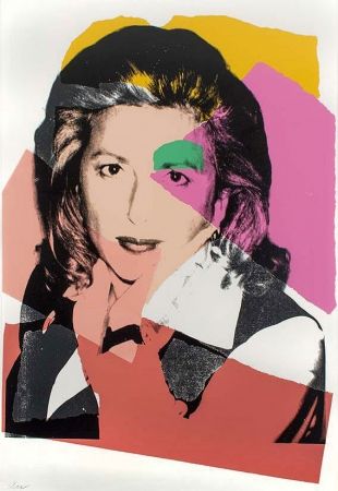 Serigrafia Warhol - Marcia Weisman, 1975