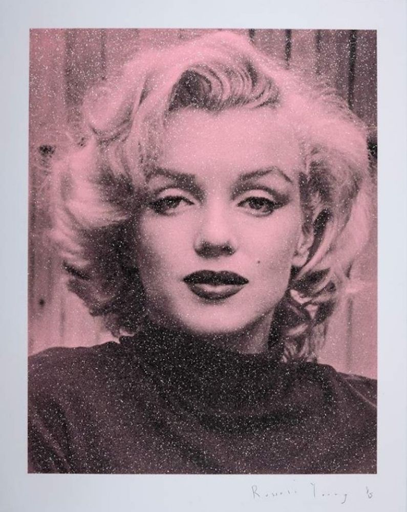Serigrafia Young - Marilyn Hollywood - Superstar Pink