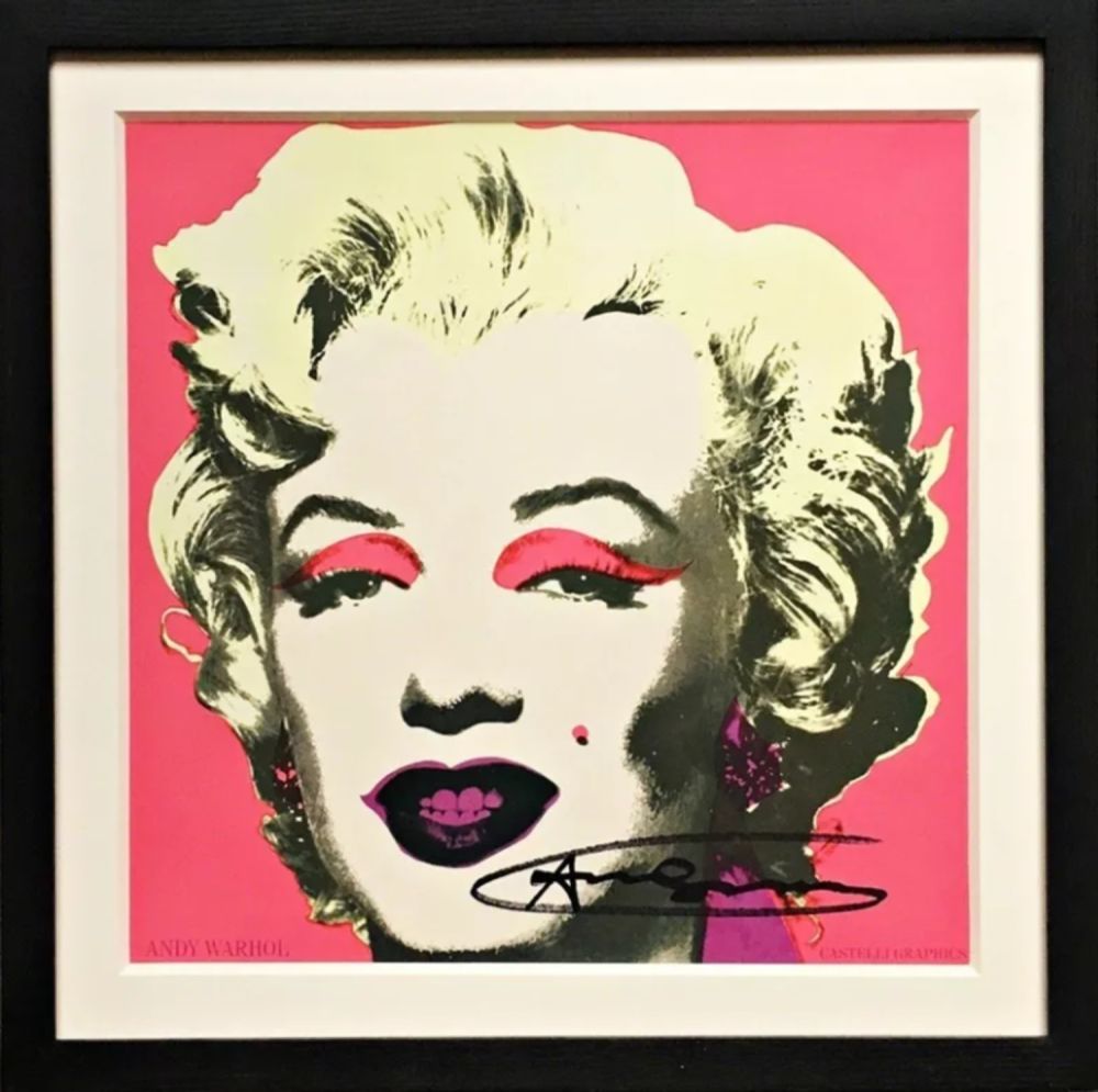 Litografia Warhol - Marilyn Invitation - 12