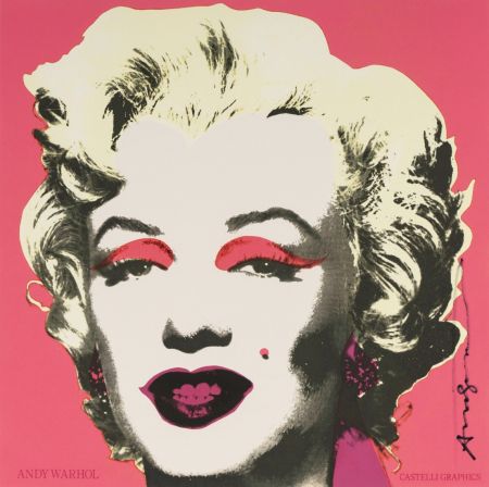 Serigrafia Warhol - Marilyn Invitation 12