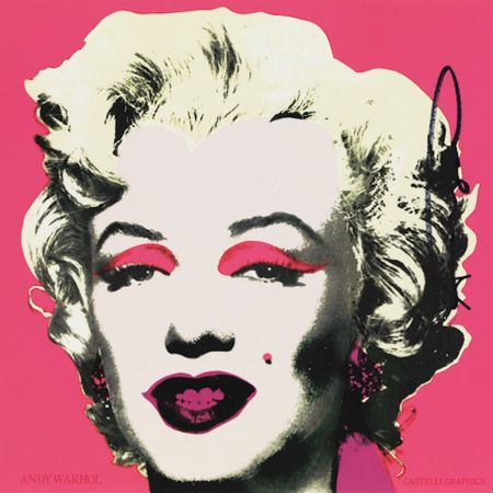 Serigrafia Warhol - Marilyn Invitation 12