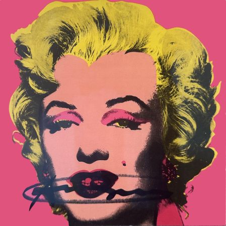 Serigrafia Warhol - Marilyn Invitation 7