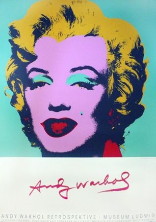 Serigrafia Warhol - Marilyn Monroe – Ludwig Museum