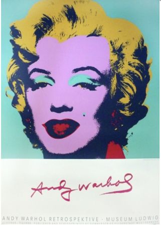 Serigrafia Warhol - Marilyn Monroe – Ludwig Museum