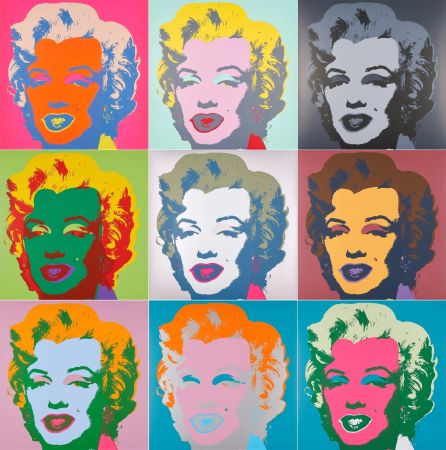 Serigrafia Warhol (After) - Marilyn Portfolio