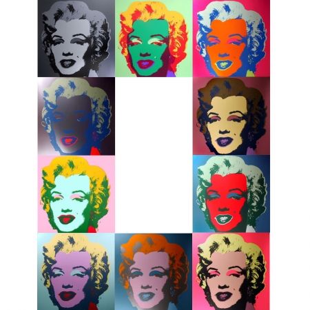 Serigrafia Warhol - Marilyn portfolio