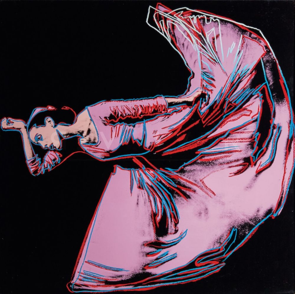 Serigrafia Warhol - Martha Graham, Letter to the World (The Kick) (FS II.389)