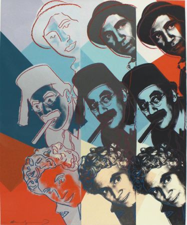 Serigrafia Warhol - Marx Brothers (FS II.232)