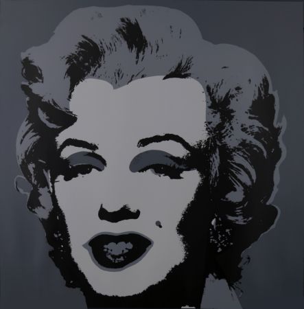 Serigrafia Warhol - Marylin (#B), c. 1980 - Very large silkscreen