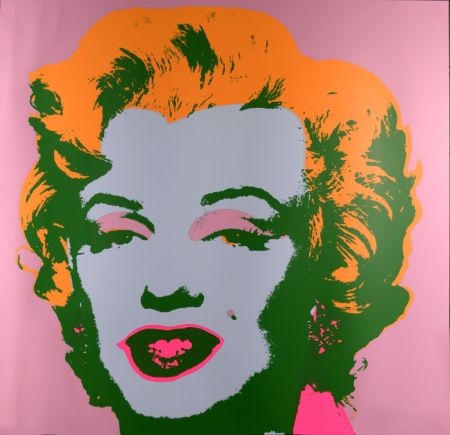 Serigrafia Warhol - Marylin (#H), c. 1980 - Very large silkscreen