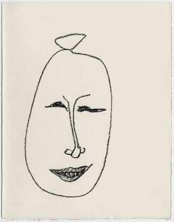 Litografia Matisse - Masque esquimau n° 9. 1947  (Pour Une Fête en Cimmérie)