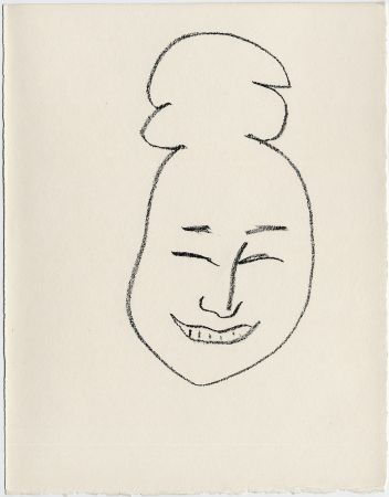 Litografia Matisse - Masque esquimo n° 4. 1947  (Pour Une Fête en Cimmérie)