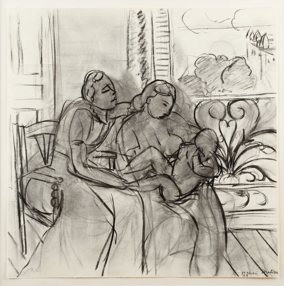 Litografia Matisse (After) - Maternité