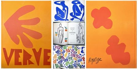 Libro Illustrato Matisse - MATISSE. DERNIÈRES ŒUVRES 1950 - 1954 (VERVE Vol. IX, No. 35-36. 1958)