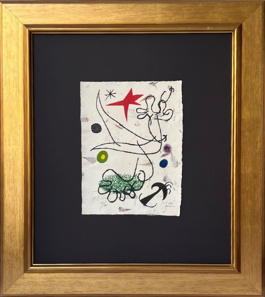 Litografia Miró - Mavena