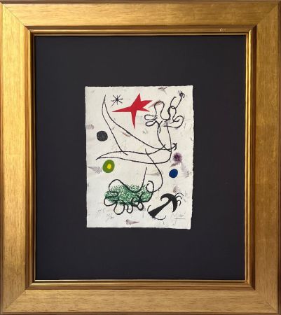 Litografia Miró - Mavena