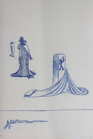 Litografia Ernst - Max Ernst (1891-1976). Décervelages, Jarry. 1971. Signé