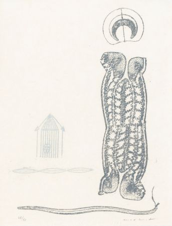 Litografia Ernst - Max Ernst (1891–1976) - Untitled - lithograph on paper - 1970