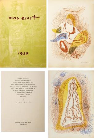 Libro Illustrato Ernst - MAX ERNST. Par Joe Bousquet, Michel Tapié. Galerie René Drouin 1950