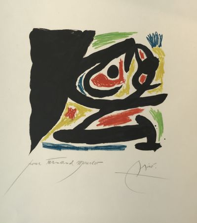 Litografia Miró - Maîtres-Graveurs Contemporains