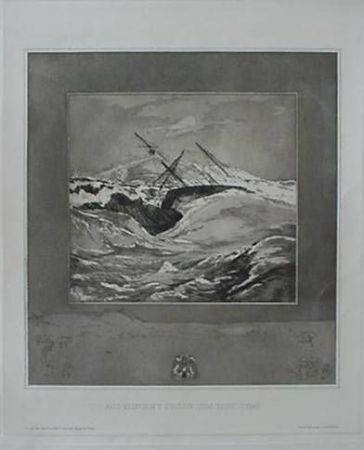 Acquaforte E Acquatinta Klinger - Meer (Sea), from the portfolio Vom Tode