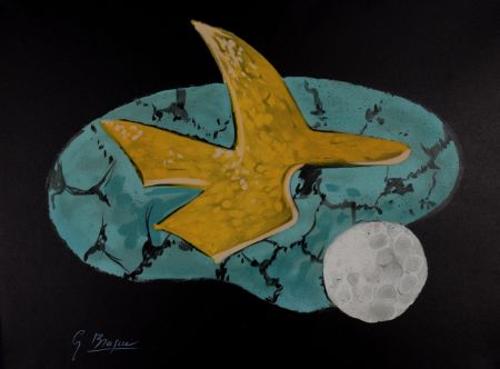 Litografia Braque (After) - Memnon