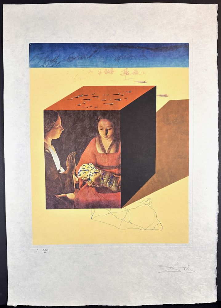 Incisione Dali - Memories of Surrealism Caring For A Surrealist Watch