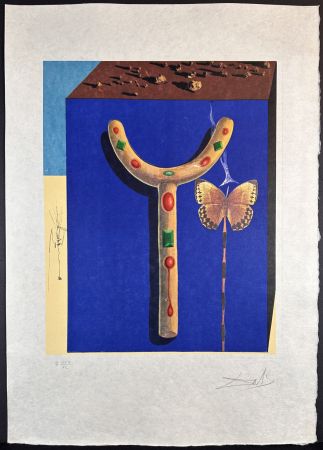 Incisione Dali - Memories of Surrealism Surrealist Crutches