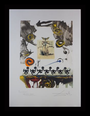 Incisione Dali - Memories of Surrealism Surrealist Gastronomy Trial Proof