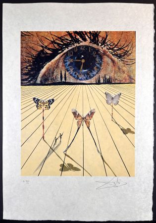 Incisione Dali - Memories of Surrealism The Eye of Surrealist Time
