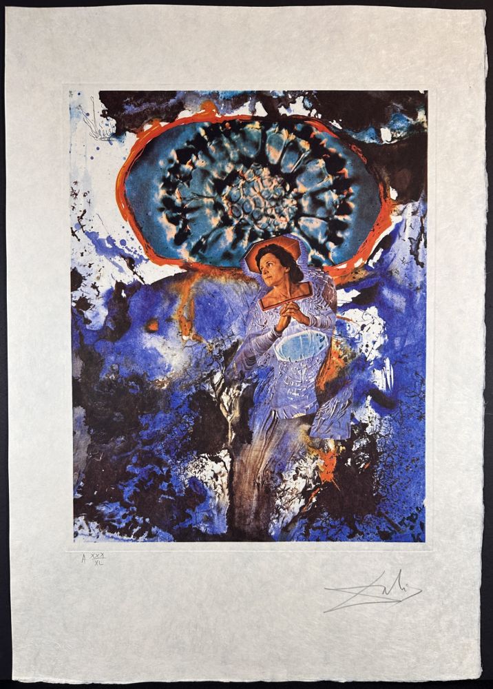 Incisione Dali - Memories of Surrealism Ultra Surrealist Corpuscular Galutska 