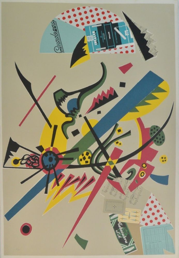 Serigrafia Valdés - Menina Kandinsky