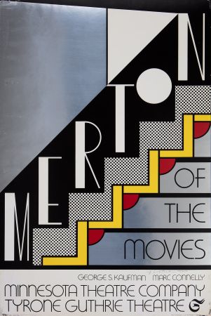Serigrafia Lichtenstein - Merton of the Movies Poster (Signed)