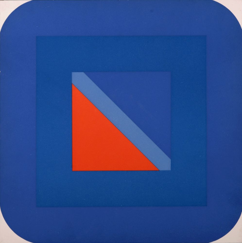 Serigrafia Pfahler - Metro Blau, 1967 - Very scarce!