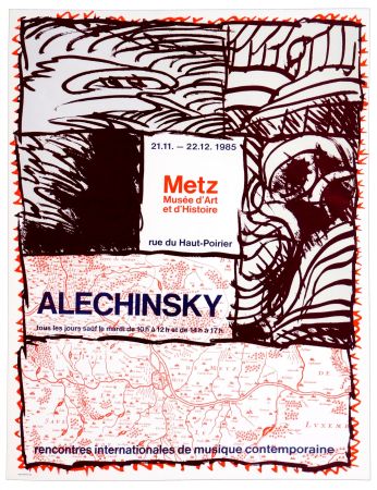 Manifesti Alechinsky - Metz Musée d'Art et d'Histoire