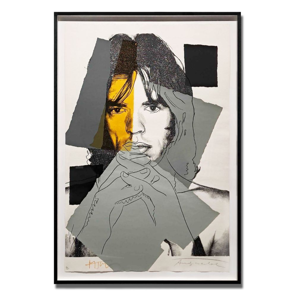 Serigrafia Warhol - Mick Jagger